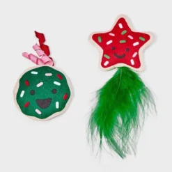 Jolly Cookies Cat Plush Toy Set - 2pcs - Boots & Barkley™ -Pets Gift Store GUEST 08144bba 3e62 496b 9620 d95a660ea893