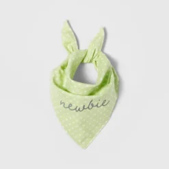 Newbie Puppy Dog Bandana - Boots & Barkley™ - Green - One Size Fits Most