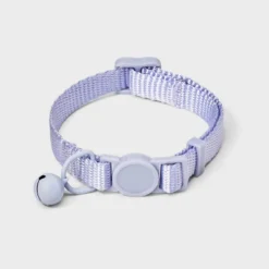 Adjustable Length With Bell Cat Collar - One Size Fits Most - Lilac Purple - Boots & Barkley™ -Pets Gift Store GUEST 0f307379 854f 4db6 b422 aa1c0658db8b