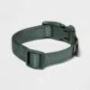 Basic Dog Adjustable Collar With Color Matching Buckle - Boots & Barkley™