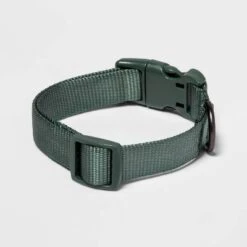 Basic Dog Adjustable Collar With Color Matching Buckle - Boots & Barkley™