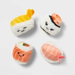 Smiling Sushi Flush Cat Toy - 4pk - Boots & Barkley™ -Pets Gift Store GUEST 1619a305 ca03 4ed8 9fb4 f13bab4b97b3