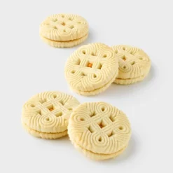 Halloween Pumpkin Flavor Biscuit Sandwich Crunchy Dog Treat - Boots & Barkleyâ„¢ 11.8oz