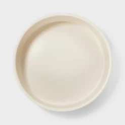 48 Fl Oz Ceramic Dog Bowl - Boots & Barkleyâ„¢ Cream