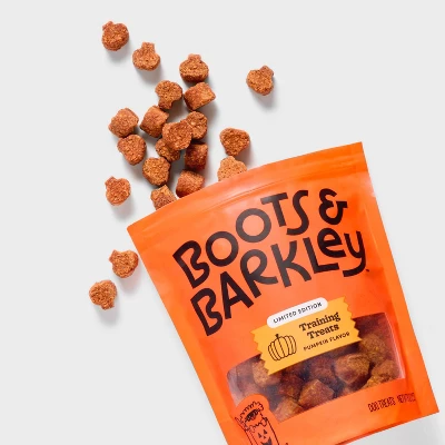 Chicken And Pumpkin Flavor Chewy Training Dog Treats - Boots & Barkley™ 8oz 1 Chicken And Pumpkin Flavor Chewy Training Dog Treats - Boots & Barkley™ 8oz