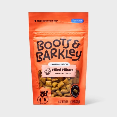 Halloween Salmon Flavor Pillow Pockets Cat Treats - Boots & Barkley™ 3oz 3 Halloween Salmon Flavor Pillow Pockets Cat Treats - Boots & Barkley™ 3oz - Image 3