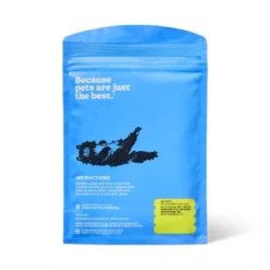 Resealable Pouch Catnip Flavor With Silvervine Cat Treats - Boots & Barkley™ 1oz