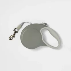 Retractable Dog Leash - Gray - Boots & Barkley™