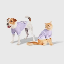 Lightweight Funnel Neck With Stripe Pocket Dog And Cat Sweatshirt - Boots & Barkley™ Purple 8 Lightweight Funnel Neck With Stripe Pocket Dog And Cat Sweatshirt - Boots & Barkley™ Purple -Pets Gift Store GUEST 2986a558 57fc 4186 958f 46e6c8046ea6
