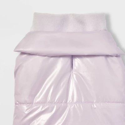 Shiny Dog Puffer Vest - Purple - Boots & Barkley™ 3 Shiny Dog Puffer Vest - Purple - Boots & Barkley™ - Image 3