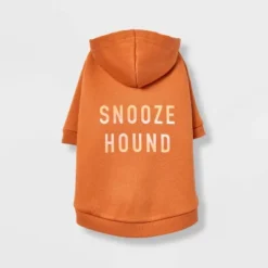 Orange Snooze Hound Dog Hoodie - Boots & Barkley™