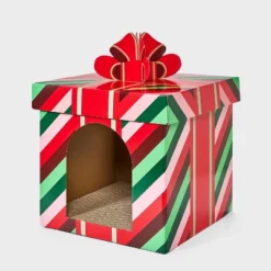 Present Shaped Cat Scratcher - 19.88" - Boots & Barkley™ -Pets Gift Store GUEST 465c0d27 3f5b 48ea bfe0 2dca14bc58e8