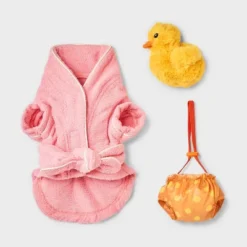 Bathrobe With Toy Dog Full Body Costume - Boots & Barkley™