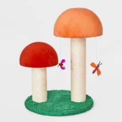 Knock Down Post Novelty Double Toadstool Cat Scratcher - 19" - Boots & Barkley™ -Pets Gift Store GUEST 5a53c6a5 a62c 4662 b444 6630f5d352a5