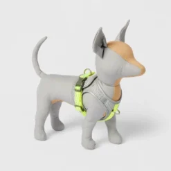 Reflective Basic Mesh Dog Harness - Gray - Boots & Barkley™