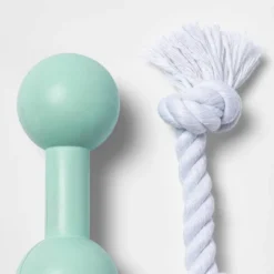 Bundle Puppy Rubber & Rope Dog Toy Set - 2pc - Boots & Barkley™