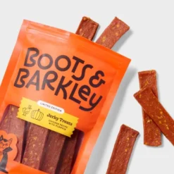 Halloween Chicken And Pumpkin Jerky Dog Treats - Boots & Barkleyâ„¢ 5oz