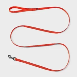 Reflective Comfort Dog And Cat Leash - 72" - Bright Orange - Boots & Barkley™ -Pets Gift Store GUEST 74f31648 f200 4d9f b6cd d3c6d3669f5d