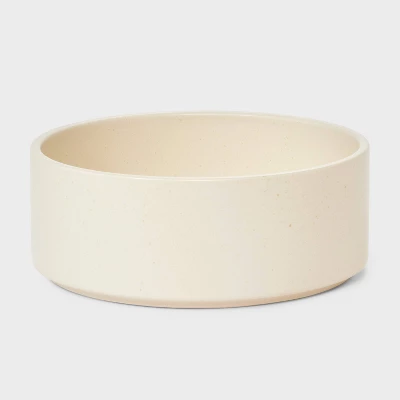 48 Fl Oz Ceramic Dog Bowl - Boots & Barkley™ Cream 3 48 Fl Oz Ceramic Dog Bowl - Boots & Barkley™ Cream - Image 3