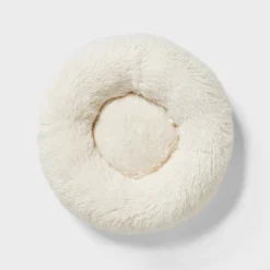 Donut Bolster Dog Bed - Boots & Barkley™ - Cream