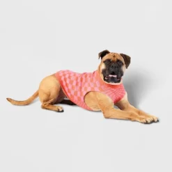 Checkered Knit Dog Sweater - Pink - Boots & Barkley™ 9 Checkered Knit Dog Sweater - Pink - Boots & Barkley™ -Pets Gift Store GUEST 796cc896 5b16 4d5d b6d5 a72ba1c642c8