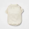 Stripe Lightweight Dog Sweatshirt - Cream - Boots & Barkley™