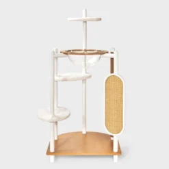 Cat Tree Tower - Cream - 50.25" - Boots & Barkley™ -Pets Gift Store GUEST 7ecdcdba 0a0f 4dbc afc0 13958b6b901e