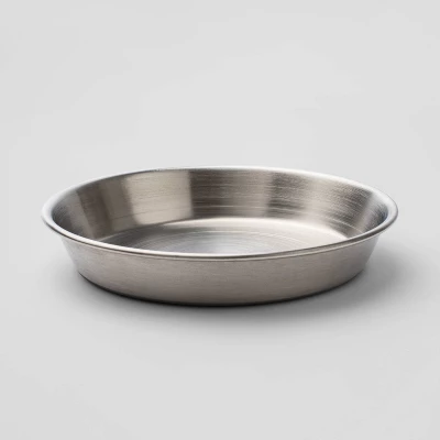 Matte Stainless Steel Cat & Dog Dish Bowl - Silver - 13.2oz - Boots & Barkley™ 3 Matte Stainless Steel Cat & Dog Dish Bowl - Silver - 13.2oz - Boots & Barkley™ - Image 3