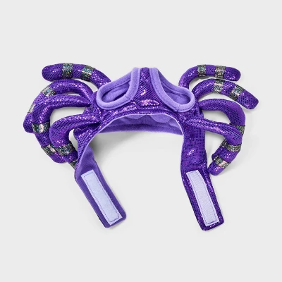 Spider Cat Headpiece Costume - Boots & Barkley™ Purple One Size Fits Most 1 Spider Cat Headpiece Costume - Boots & Barkley™ Purple One Size Fits Most