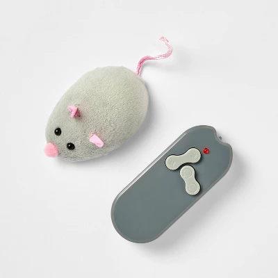 Electronic Chasing Mouse Cat Toy - Boots & Barkley™ - Gray 3 Electronic Chasing Mouse Cat Toy - Boots & Barkley™ - Gray - Image 3