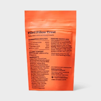 Halloween Salmon Flavor Pillow Pockets Cat Treats - Boots & Barkley™ 3oz 2 Halloween Salmon Flavor Pillow Pockets Cat Treats - Boots & Barkley™ 3oz - Image 2