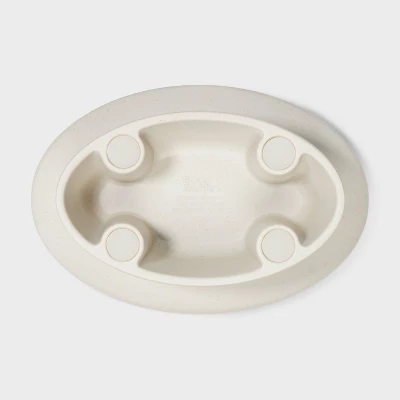 12 Fl Oz Elevated Cat & Dog Bowl - Boots & Barkley™ Gray 2 12 Fl Oz Elevated Cat & Dog Bowl - Boots & Barkley™ Gray - Image 2