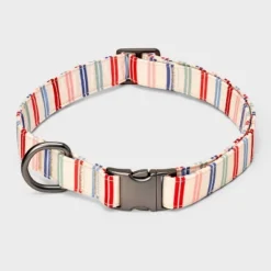 Multi Stripe Fashion Adjustable Length And Reinforced Stitching Dog Collar - Boots & Barkley™ 5 Multi Stripe Fashion Adjustable Length And Reinforced Stitching Dog Collar - Boots & Barkley™ -Pets Gift Store GUEST 930a9482 43d9 427c b32b 44dfd2757248