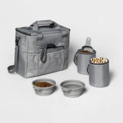 On The Go Pet Travel Bag - Gray - Boots & Barkleyâ„¢