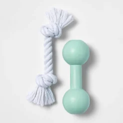 Bundle Puppy Rubber & Rope Dog Toy Set - 2pc - Boots & Barkley™ -Pets Gift Store GUEST 97d531f2 b3de 48a2 a364 15f4e109fdd1