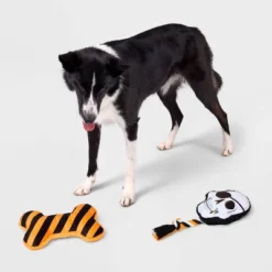 Skull And Bone Dog Rope Plush Toy Set - 2pk - Boots & Barkley™ 5 Skull And Bone Dog Rope Plush Toy Set - 2pk - Boots & Barkley™ -Pets Gift Store GUEST 9891e700 6b87 4d09 8e4a ad68a76d568b