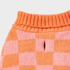 Checkered Knit Dog Sweater - Pink - Boots & Barkley™ 7 Checkered Knit Dog Sweater - Pink - Boots & Barkley™ -Pets Gift Store GUEST a3a478c6 51d4 4ac1 aab1 29e904ccbe85