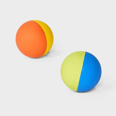 Rubber Balls Dog Toy - 2pk - Boots & Barkley™ 2 Rubber Balls Dog Toy - 2pk - Boots & Barkley™ - Image 2