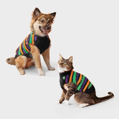 Striped Dog And Cat Sweater - Boots & Barkley™ 6 Striped Dog And Cat Sweater - Boots & Barkley™ - Image 6