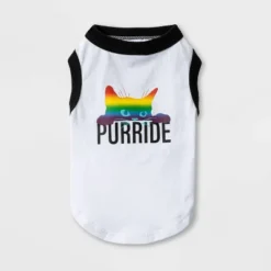 Purride Pride Dog And Cat Tank Shirt - White - Boots & Barkley™