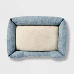 Cuddler Dog Bed - Blue - Boots & Barkley™