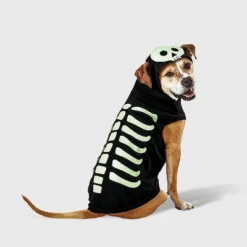 Skeleton Glow Reflective Halloween Hoodie Dog And Cat Costume - Boots & Barkley™ -Pets Gift Store GUEST b9dcdf0f 8cd2 4bcb 9d24 afb4b5646a16