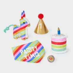 Party Milestone Gift Pack Dog Ball Toy Set - 6pc - Boots & Barkley™ -Pets Gift Store GUEST c1168035 66e4 40a9 95fa e307f7c4fef4