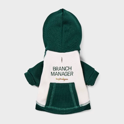 Branch Manager Dog Hoodie - Boots & Barkley™ 1 Branch Manager Dog Hoodie - Boots & Barkley™