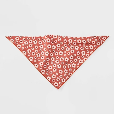 Floral Dog Bandana - Boots & Barkley™ One Size Fits Most 2 Floral Dog Bandana - Boots & Barkley™ One Size Fits Most - Image 2