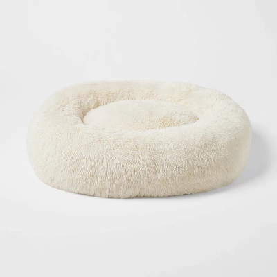 Donut Bolster Dog Bed - Boots & Barkley™ - Cream 5 Donut Bolster Dog Bed - Boots & Barkley™ - Cream - Image 5