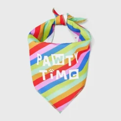 Birthday Reversible Dog Bandana - Boots & Barkley™ White One Size Fits Most