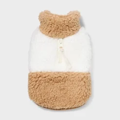 Faux Shearling Neutral Dog Vest - Boots & Barkley™