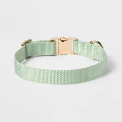 Fashion Solid Dog Collar - Dusty Robin - Boots & Barkley™