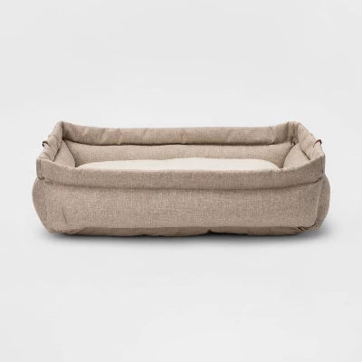Rectangular Roll Cuff Dog Beds - Boots & Barkley™ 5 Rectangular Roll Cuff Dog Beds - Boots & Barkley™ - Image 5